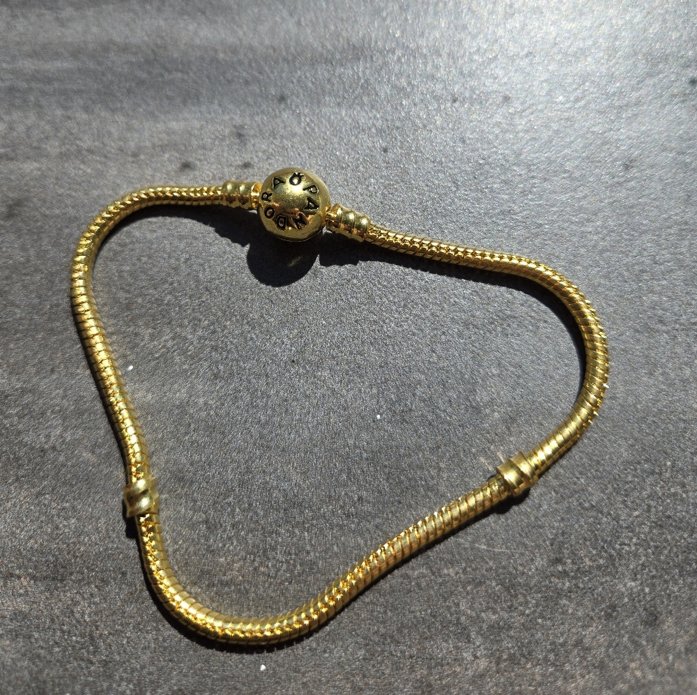 Pandora 14k Gold-Plated Moments Bracelet